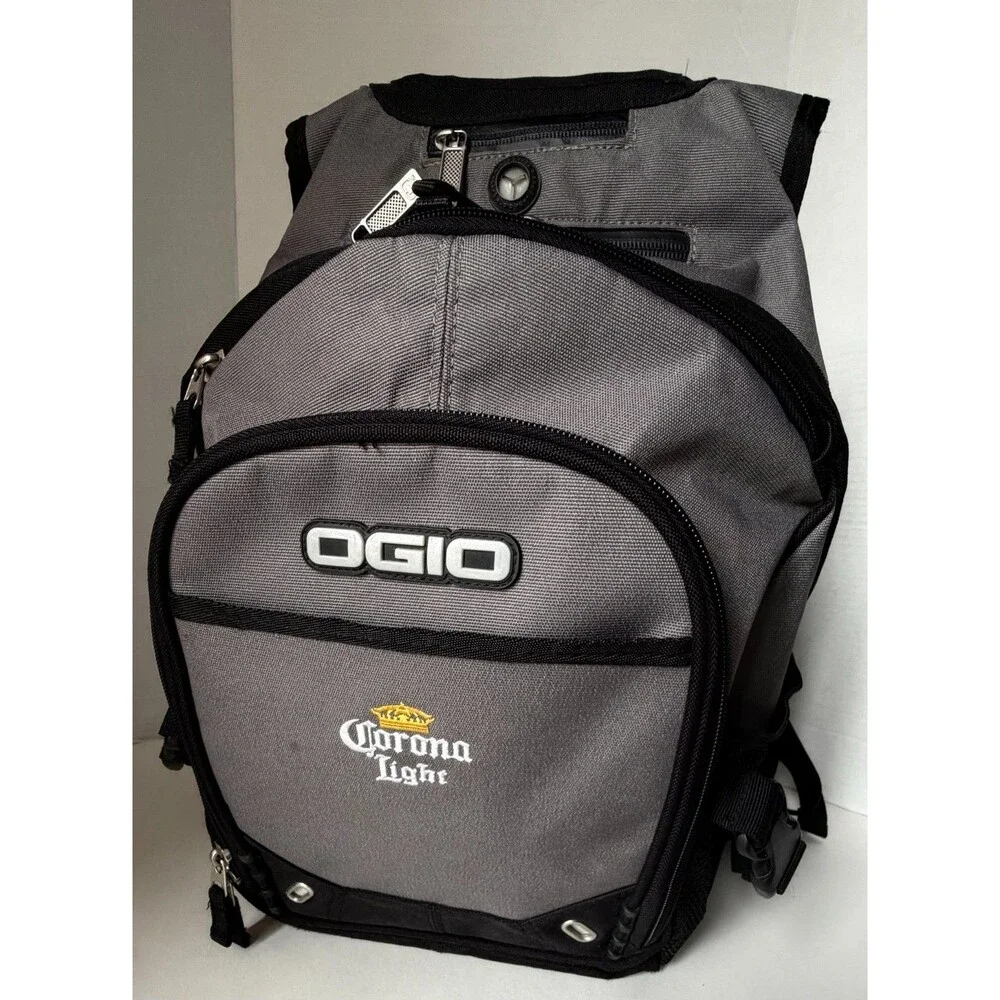 OGIO Backpack Gray Black Corona Light Laptop Travel School Hiking Tech Backpack